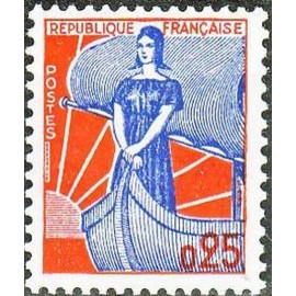 France Yvert Num 1234 ** NEF  1960