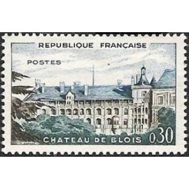 France Yvert Num 1255 ** Château Blois  1960