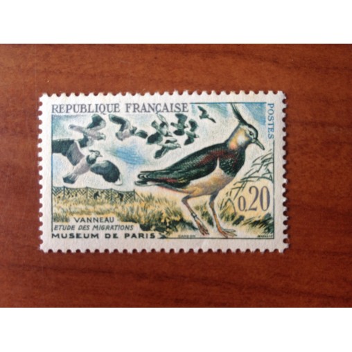 France Yvert Num 1273 ** Oiseaux  1960