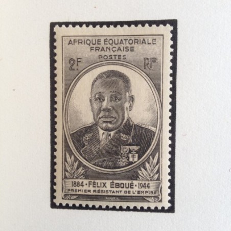 AEF 207 * MH General Eboué en 1945