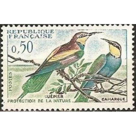 France Yvert Num 1276 ** Oiseaux  1960
