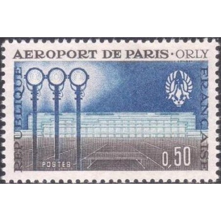 France Yvert Num 1283 ** Paris Orly  1961