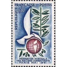 France Yvert Num 1292 **   1961
