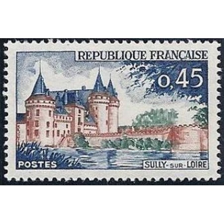 France Yvert Num 1313 ** Sully sur Loire  1961