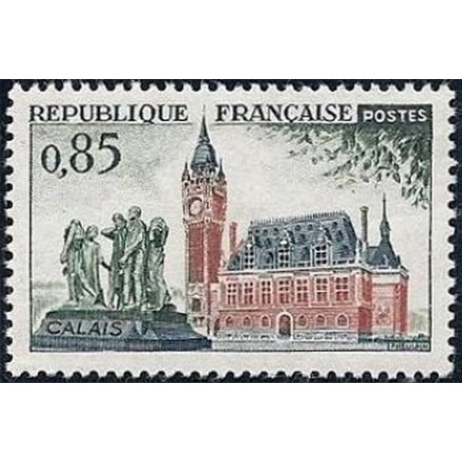 France Yvert Num 1316 ** Calais  1961