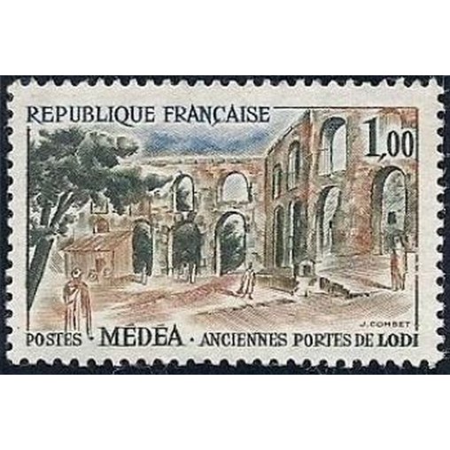 France Yvert Num 1318 ** Medes Algerie  1961
