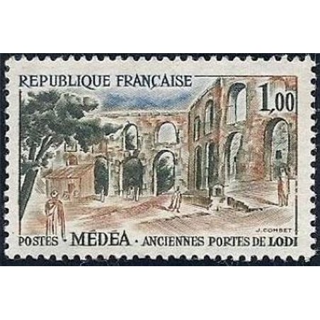 France Yvert Num 1318 ** Medes Algerie  1961