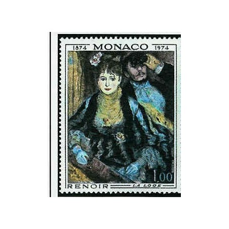 Monaco Num 967 ** MNH Tableaux Renoir Année 1974