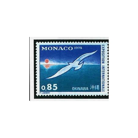 Monaco Num 1013 ** MNH Soleil mouette Okinawa  année 1975