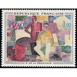 France Yvert Num 1322 ** Tableau Fresnay  1961