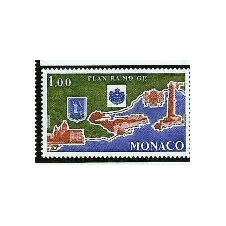 Monaco Num 1135 ** MNH RAMOGE année 1977