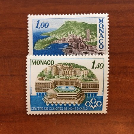 Monaco Num 1136-1137 ** MNH année 1977