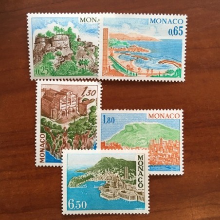 Monaco Num 1147-1151 ** MNH Site  année 1978