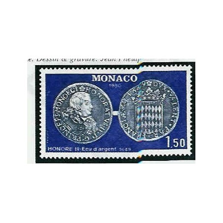 Monaco Num 1231 ** MNH Monnaies  année 1980