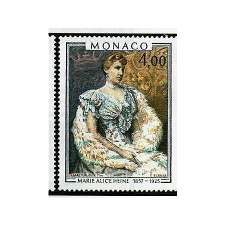Monaco Num 1246 ** MNH Tableaux L maeterlink  année 1980