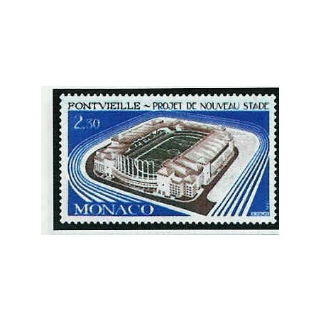 Monaco Num 1327 ** MNH Stade  année 1982