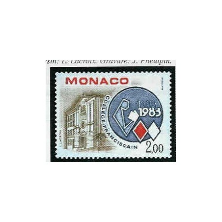 Monaco Num 1369 ** MNH  année 1983