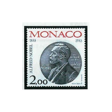 Monaco Num 1401 ** MNH Alfred Nobel  année 1983