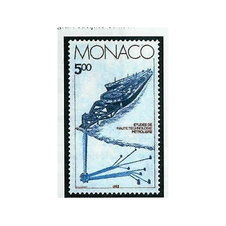 Monaco Num 1403 ** MNH Petrole petrolier  année 1983