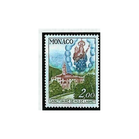 Monaco Num 1426 ** MNH Sainte Vierge année 1984
