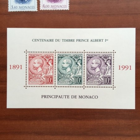Monaco Num 1783-1785 ** MNH  année 1991