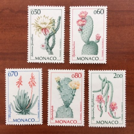 Monaco Num 1966-1970 ** MNH Cactus en année 1994