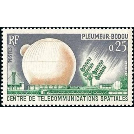 France Yvert Num 1360 ** Telecom  1962