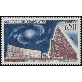 France Yvert Num 1362 ** Telecom  1962