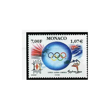 Monaco Num 2239 ** MNH JO Sydney année 2000