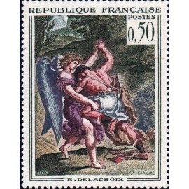France Yvert Num 1376 ** Tableau Delacroix  1963