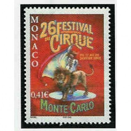 Monaco Num 2319 ** MNH Cirque année 2002