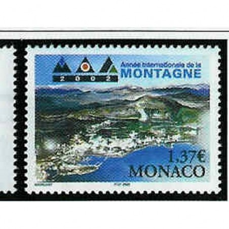 Monaco Num 2355 ** MNH Montagne année 2002