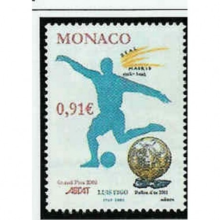 Monaco Num 2372 ** MNH Luis Figo Real Madrid Football année 2002