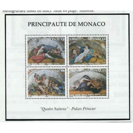 Monaco Num 2373-2376 ** MNH Quatre saison année 2002