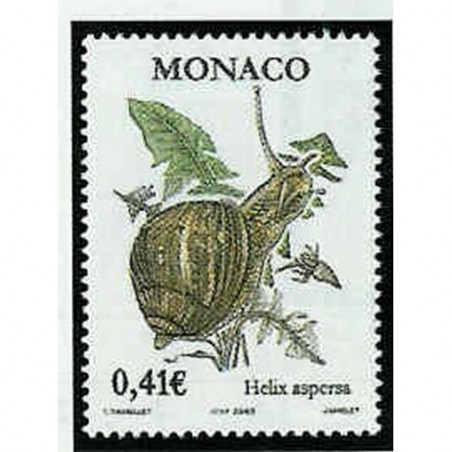 Monaco Num 2377 ** MNH Mollusque Escargot année 2002