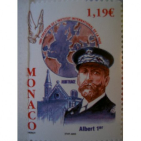 Monaco Num 2387 ** MNH Albert 1er année 2003