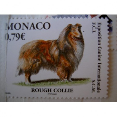 Monaco Num 2388 ** MNH Chien dog Rough collie année 2003