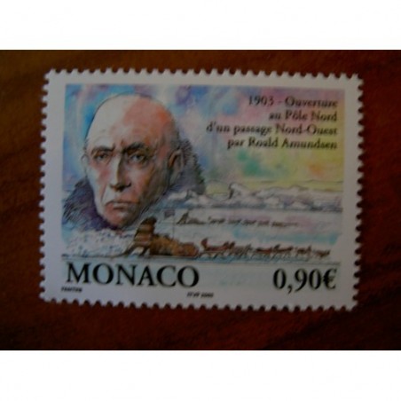 Monaco Num 2398 ** MNH Roald Amundsen chien traineaux année 2003