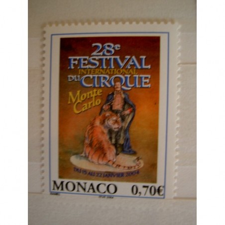 Monaco Num 2416 ** MNH Cirque tigre année 2003