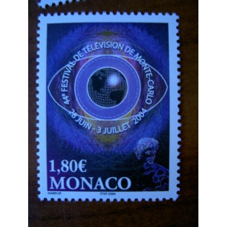 Monaco Num 2447 ** MNH Telévision année 2004