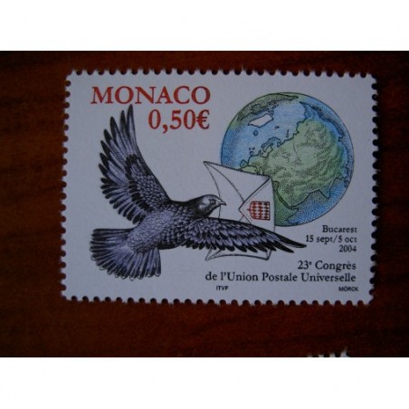 Monaco Num 2449 ** MNH UPU pigeon année 2004