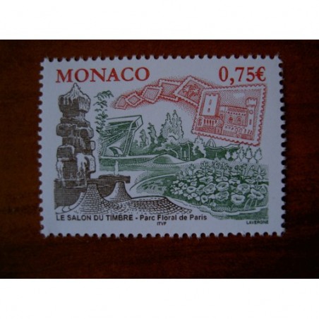 Monaco Num 2450 ** MNH Salon du timbre année 2004