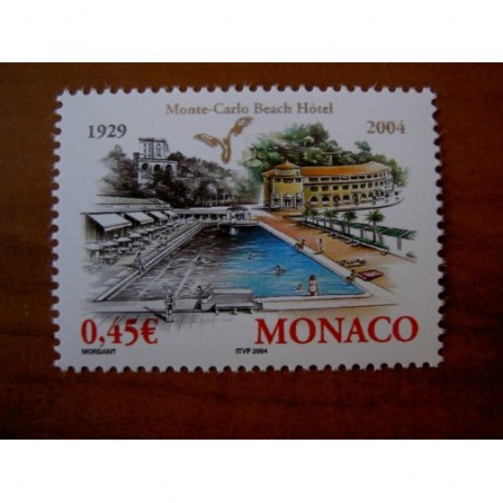 Monaco Num 2453 ** MNH Beach Hotel année 2004