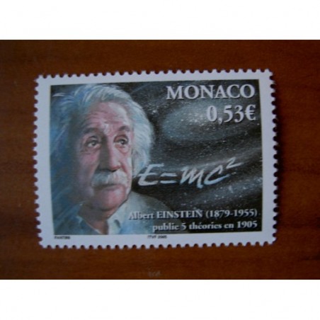 Monaco Num 2484 ** MNH Albert Einstein formule année 2005