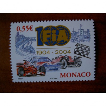 Monaco Num 2485 ** MNH FIA formule 1 année 2005