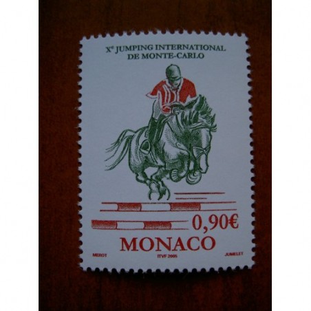 Monaco Num 2486 ** MNH cheval jumping année 2005