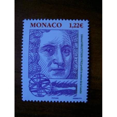 Monaco Num 2499 ** MNH Edmond Halley année 2005