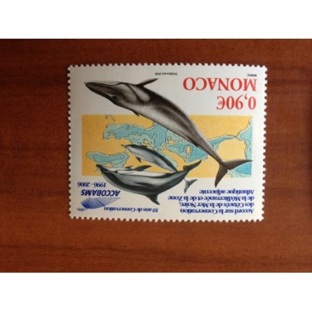 Monaco Num 2554 ** MNH Cétacés baleine et dauphin année 2006