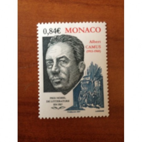Monaco Num 2568 ** MNH Albert Camus année 2006