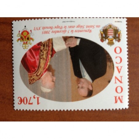 Monaco Num 2573 ** MNH Pape Benoit XVI année 2006